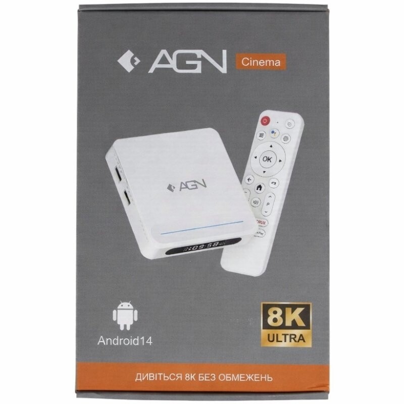 HD-медіаплеєр AGN Media Box Cinema 4/32Gb (AGNCINEMA432)