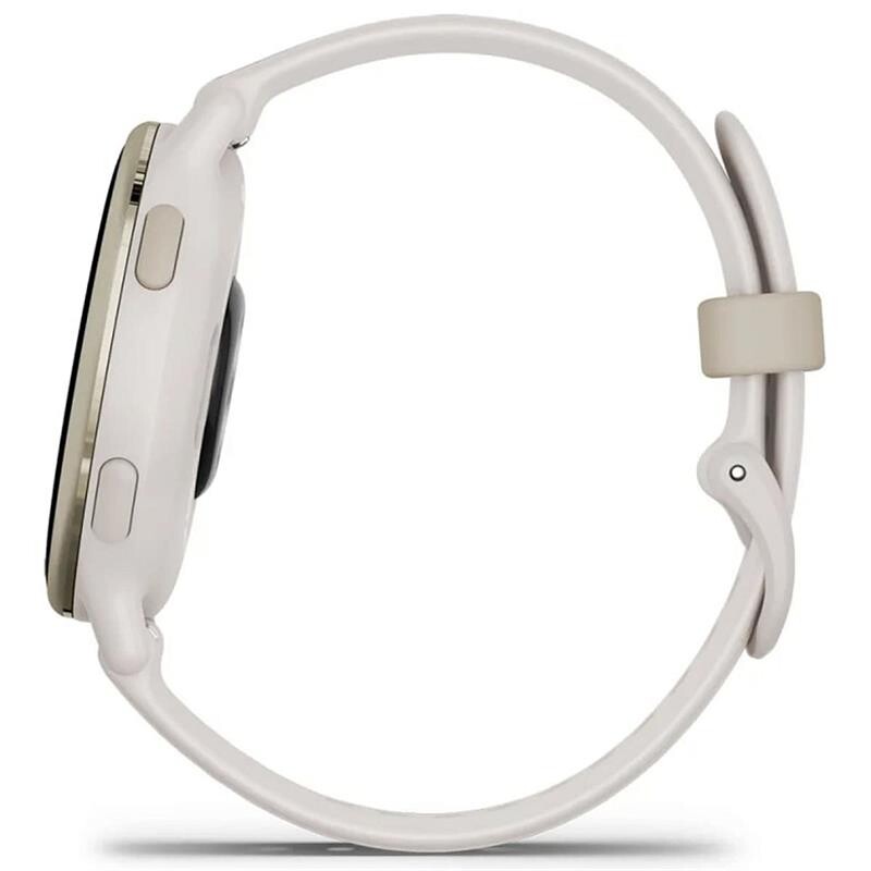Смарт-часы Garmin Vivoactive 5 Cream Gold Aluminium Bezel with Ivory Case and Silicone Band (010-02862-11)