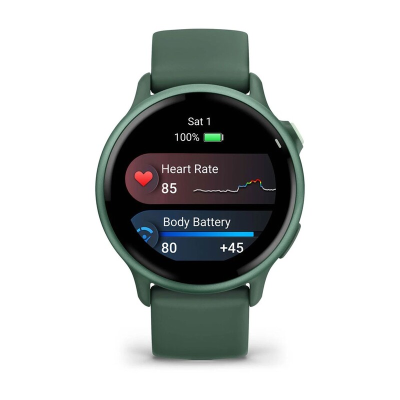 Смарт-часы Garmin Vivoactive 6 Jasper Green/J. Green Metallic (010-02985-02)