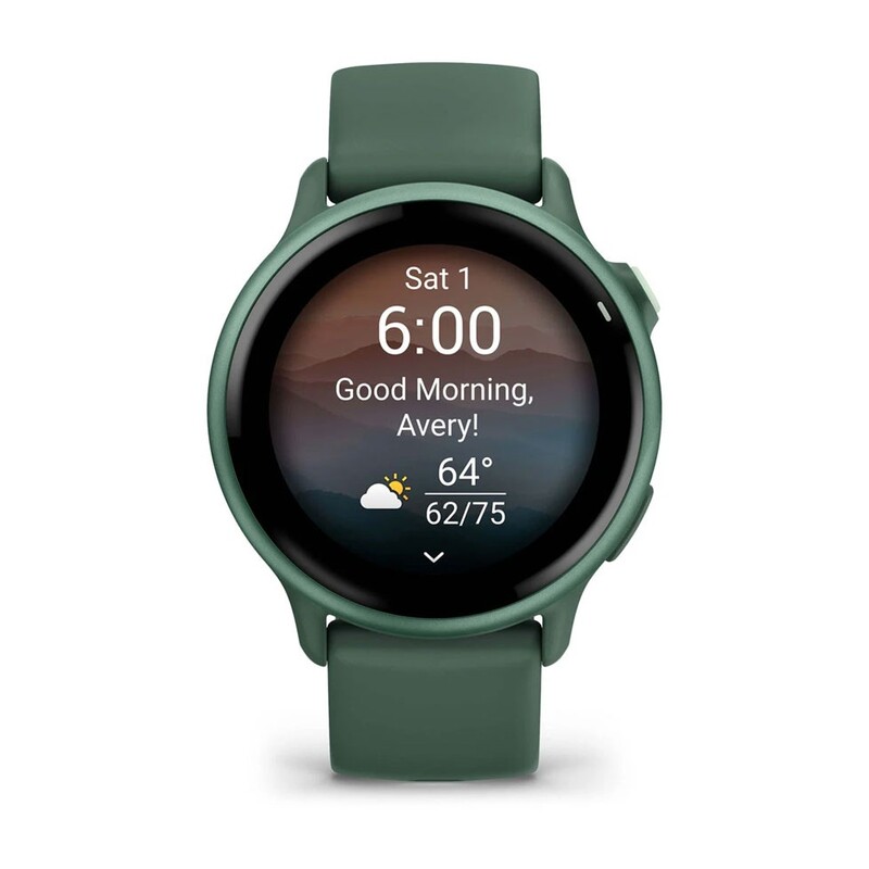 Смарт-часы Garmin Vivoactive 6 Jasper Green/J. Green Metallic (010-02985-02)