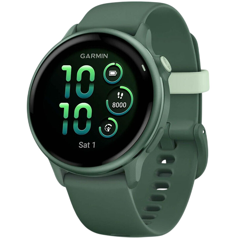 Смарт-часы Garmin Vivoactive 6 Jasper Green/J. Green Metallic (010-02985-02)
