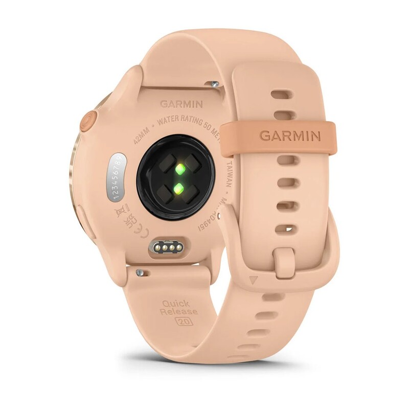 Смарт-годинник Garmin Vivoactive 6 Pink Dawn/P. Dawn Metallic (010-02985-03)