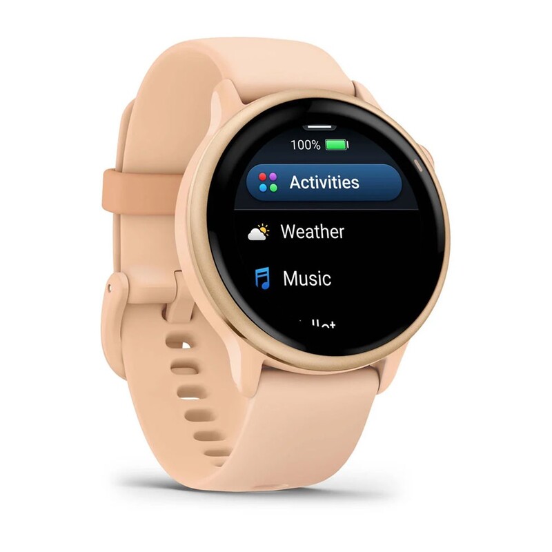 Смарт-годинник Garmin Vivoactive 6 Pink Dawn/P. Dawn Metallic (010-02985-03)