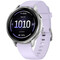 Фото - Смарт-часы Garmin Venu 4 41mm Silver Bezel with Periwinkle Silicone Band (010-03013-01) | click.ua