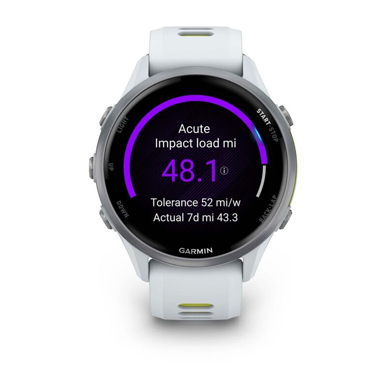 Смарт-часы Garmin Forerunner 970 Whitestone/Amp Yellow (010-02969-11)
