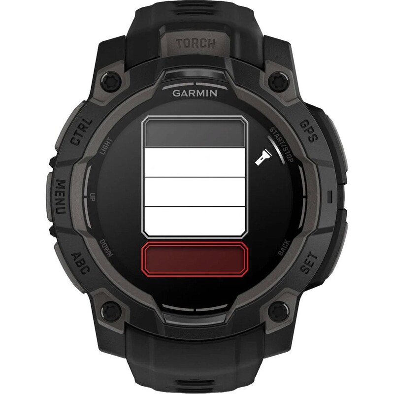Смарт-часы Garmin Instinct 3 45mm AMOLED Black Bezel with Black Band (010-02936-00)