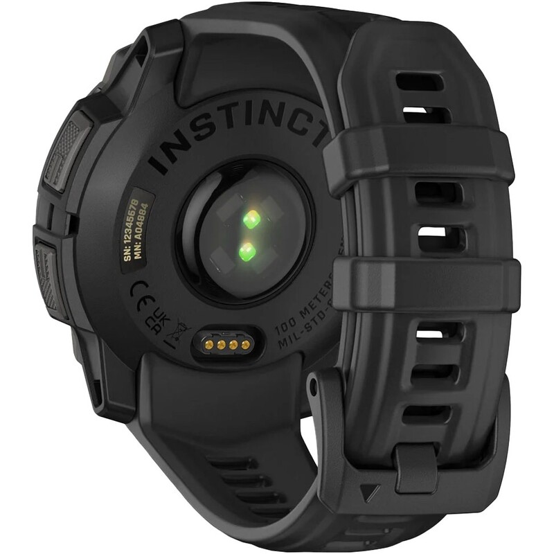 Смарт-часы Garmin Instinct 3 45mm AMOLED Black Bezel with Black Band (010-02936-00)