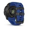 Фото - Смарт-годинник Garmin Instinct 3 45mm AMOLED Black with Bolt Blue/Black Silicone Band (010-02936-03) | click.ua