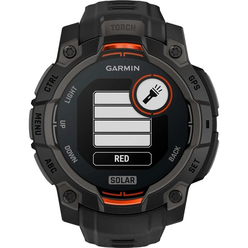 Смарт-часы Garmin Instinct 3 45mm Solar Black Bezel with Black Band (010-02934-00)