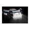 Фото - Смарт-годинник Garmin Instinct 3 45mm Solar Whitestone with Whitestone/Bolt Blue Silicone Band (010-02934-03) | click.ua