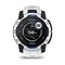 Фото - Смарт-годинник Garmin Instinct 3 45mm Solar Whitestone with Whitestone/Bolt Blue Silicone Band (010-02934-03) | click.ua