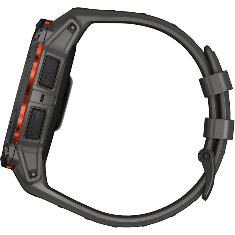 Смарт-годинник Garmin Instinct 3 50mm Solar Black Bezel with Charcoal Band (010-02935-00)
