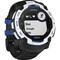 Фото - Смарт-часы Garmin Instinct 3 50mm Solar Whitestone with Black/Bolt Blue Silicone Band (010-02935-03) | click.ua