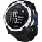 Фото - Смарт-часы Garmin Instinct 3 50mm Solar Whitestone with Black/Bolt Blue Silicone Band (010-02935-03) | click.ua