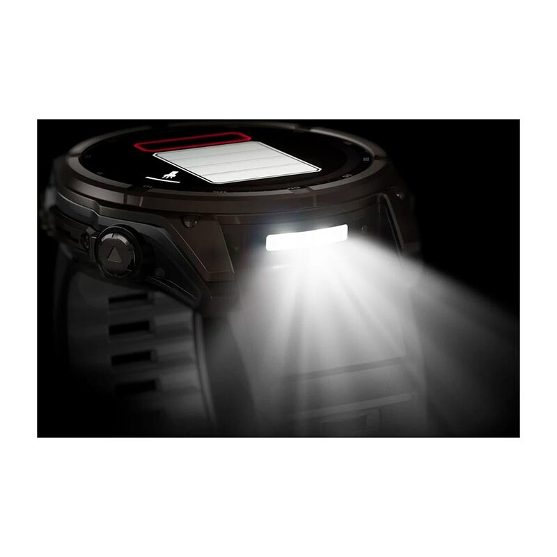 Смарт-годинник Garmin Fenix 8 51mm Solar Sapphire Carbon Gray Titanium with Pebble Gray Silicone Band (010-02907-11)