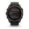 Фото - Смарт-годинник Garmin Fenix 8 51mm Solar Sapphire Carbon Gray Titanium with Pebble Gray Silicone Band (010-02907-11) | click.ua