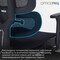 Фото - Крісло офісне Officepro Skyline Footrest Black (OC750-B-B-B) | click.ua