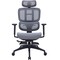 Фото - Крісло офісне Officepro Skyline Footrest Black/Dark Gray (OC750-B-DG-DG) | click.ua