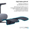 Фото - Крісло офісне Officepro Skyline Footrest Black/Dark Gray (OC750-B-DG-DG) | click.ua