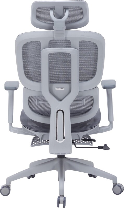 Крісло офісне Officepro Skyline Footrest Gray/Dark Gray (OC750-G-DG-DG)