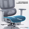 Фото - Крісло офісне Officepro Skyline Footrest Gray/Dark Gray (OC750-G-DG-DG) | click.ua