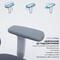 Фото - Крісло офісне Officepro Skyline Footrest Gray/Dark Gray (OC750-G-DG-DG) | click.ua