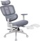Фото - Крісло офісне Officepro Skyline Footrest White/Dark Gray (OC750-W-DG-DG) | click.ua