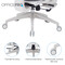 Фото - Крісло офісне Officepro Skyline Footrest White/Dark Gray (OC750-W-DG-DG) | click.ua