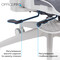 Фото - Крісло офісне Officepro Skyline Footrest White/Dark Gray (OC750-W-DG-DG) | click.ua
