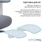 Фото - Крісло офісне Officepro Skyline Footrest White/Dark Gray (OC750-W-DG-DG) | click.ua
