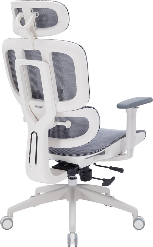 Крісло офісне Officepro Skyline White/Dark Gray (OC680-W-DG-DG)