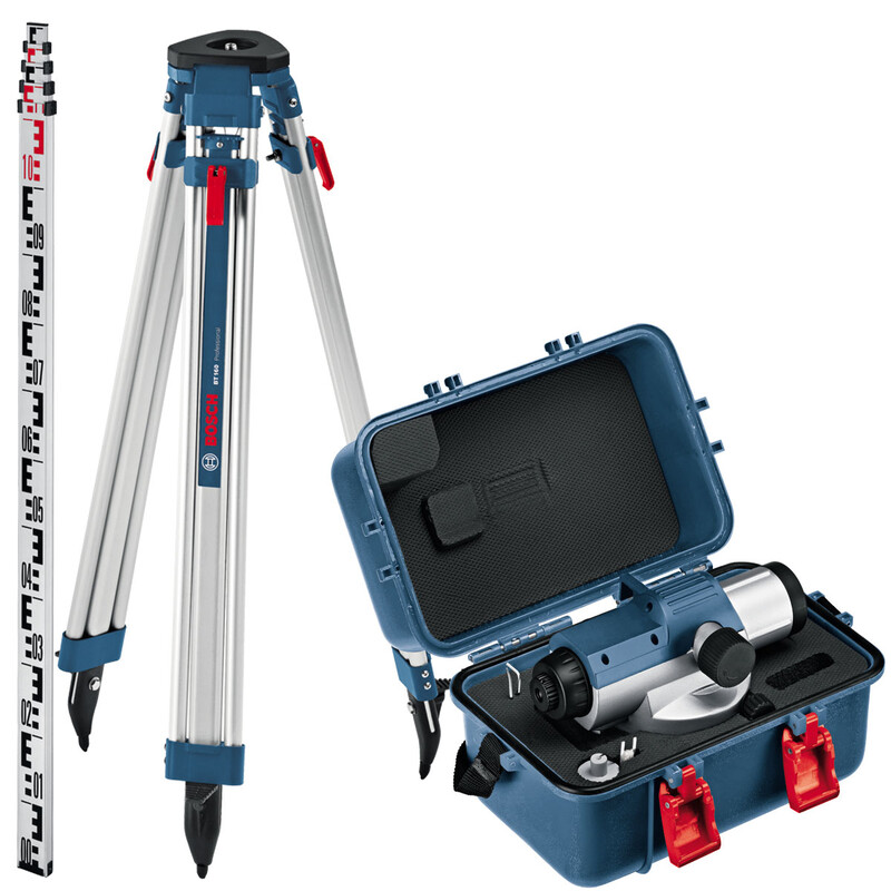 Нивелир оптический Bosch Professional GOL 26 D + BT160 + GR500 (0.601.068.002)