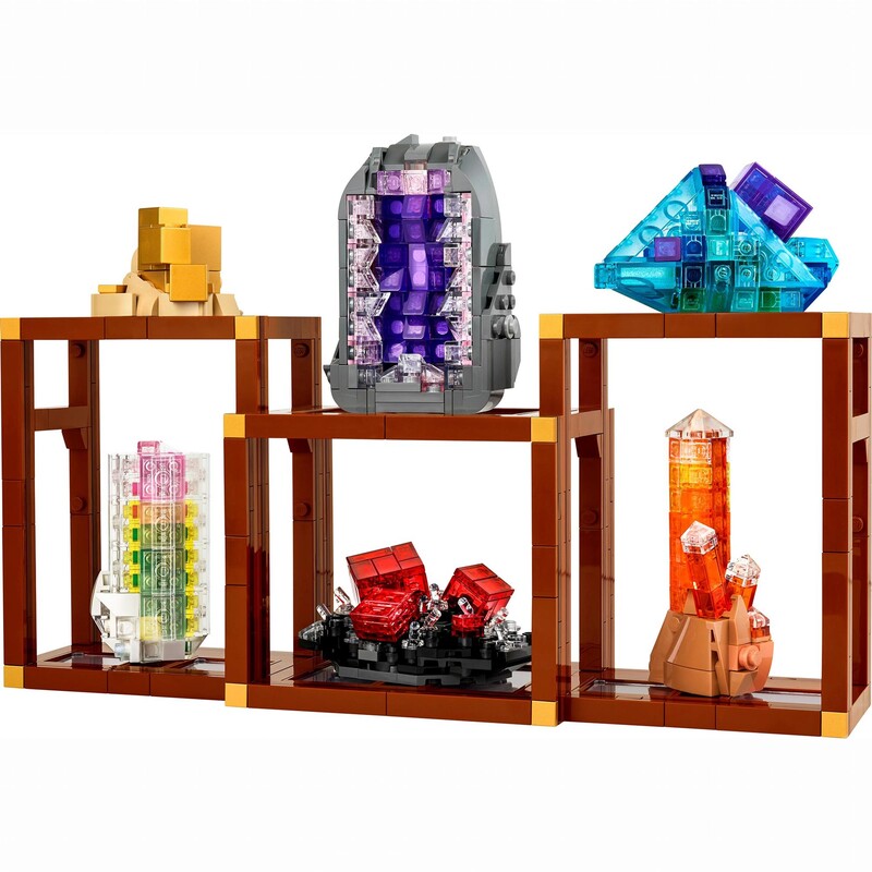 Конструктор LEGO Ideas Коллекция минералов (21362)
