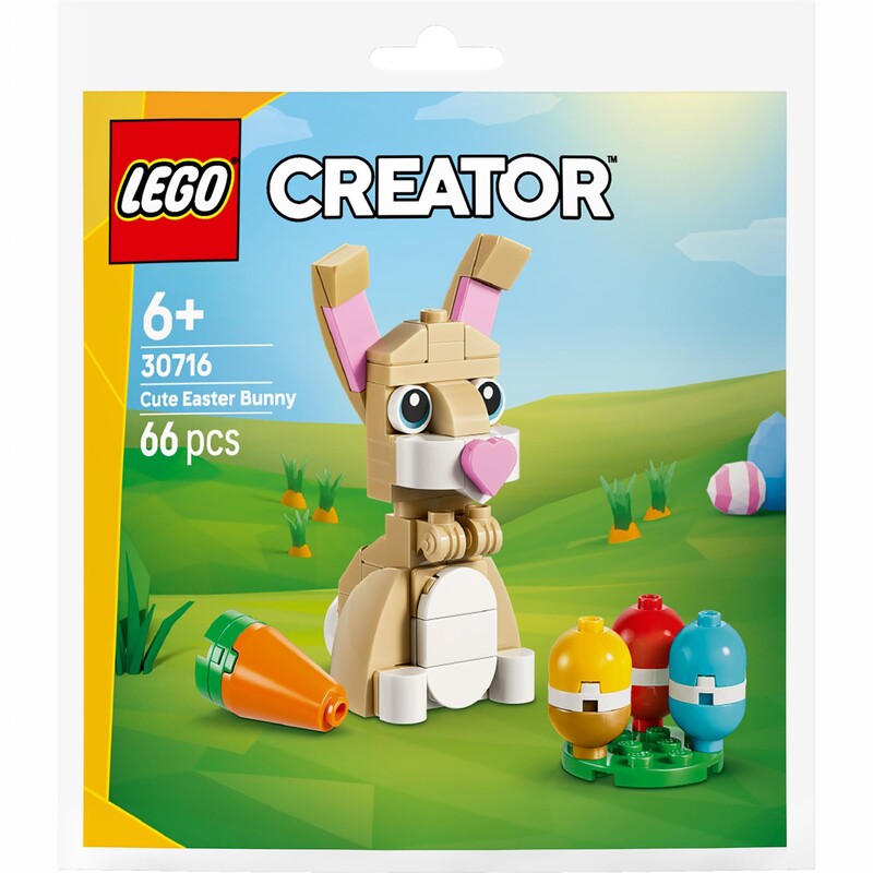 Конструктор LEGO Creator Очаровательный пасхальный кролик (30716)