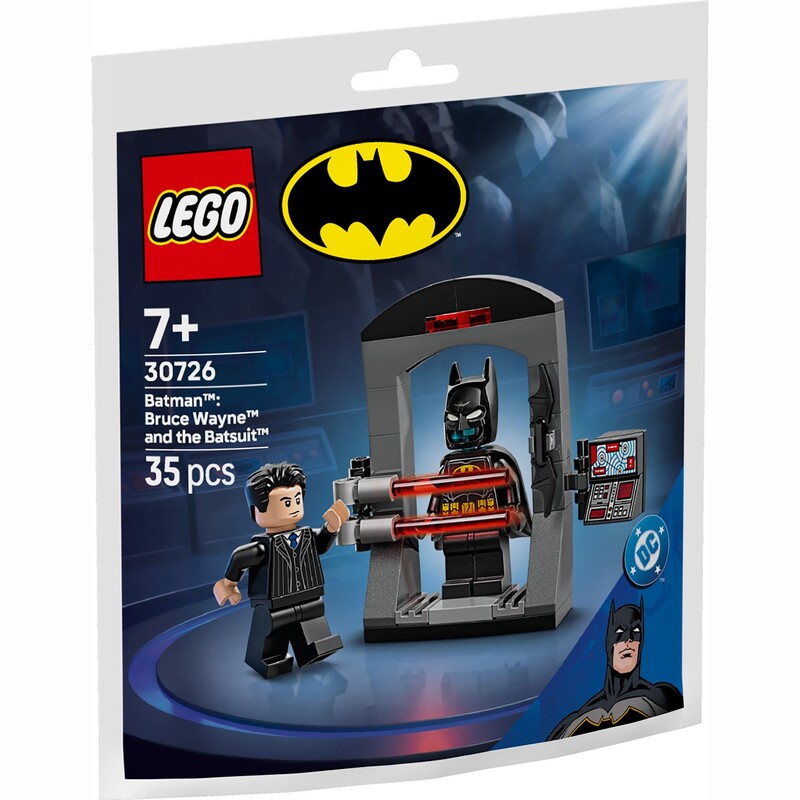 Конструктор LEGO Super Heroes Batman: Брюс Уэйн и костюм Бэтмена (30726)