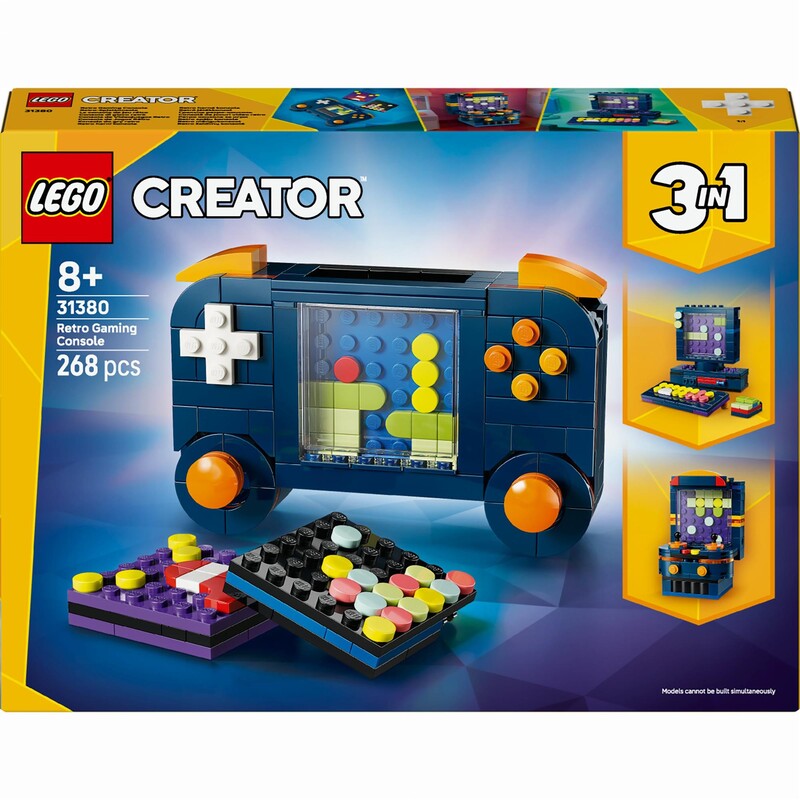 Конструктор LEGO Creator Гральна ретро-консоль (31380)