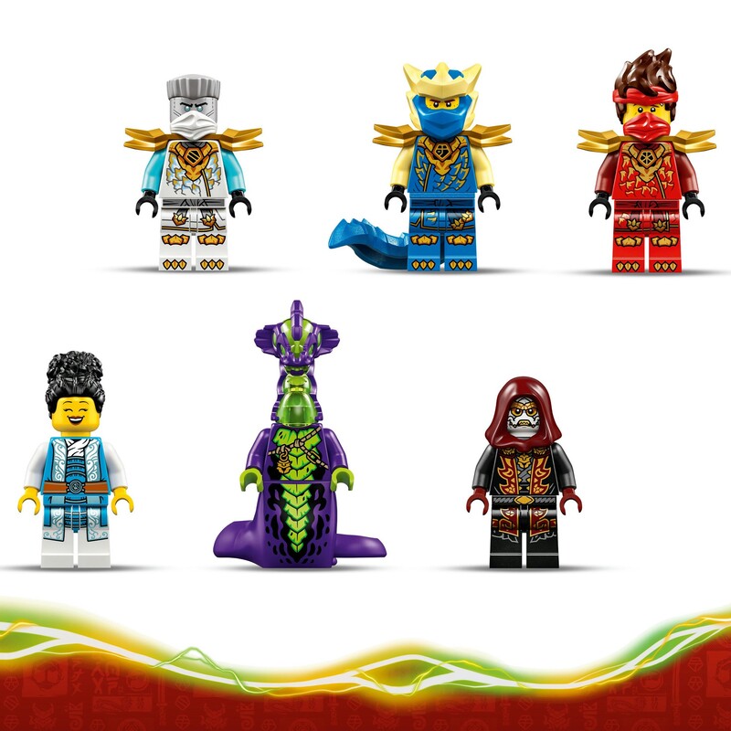 Конструктор LEGO Ninjago Автомобільна битва ніндзя біля будинку на дереві (71857)