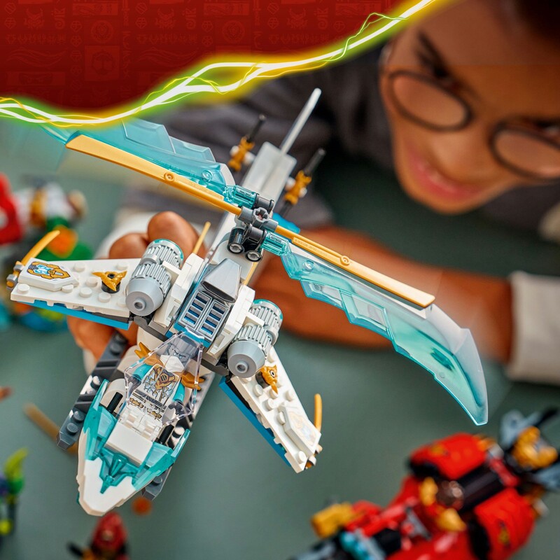 Конструктор LEGO Ninjago Автомобільна битва ніндзя біля будинку на дереві (71857)