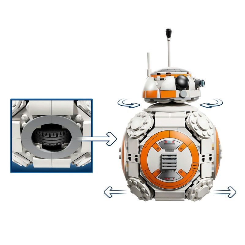 Конструктор LEGO Star Wars Дроид-астромеханик BB-8 (75452)