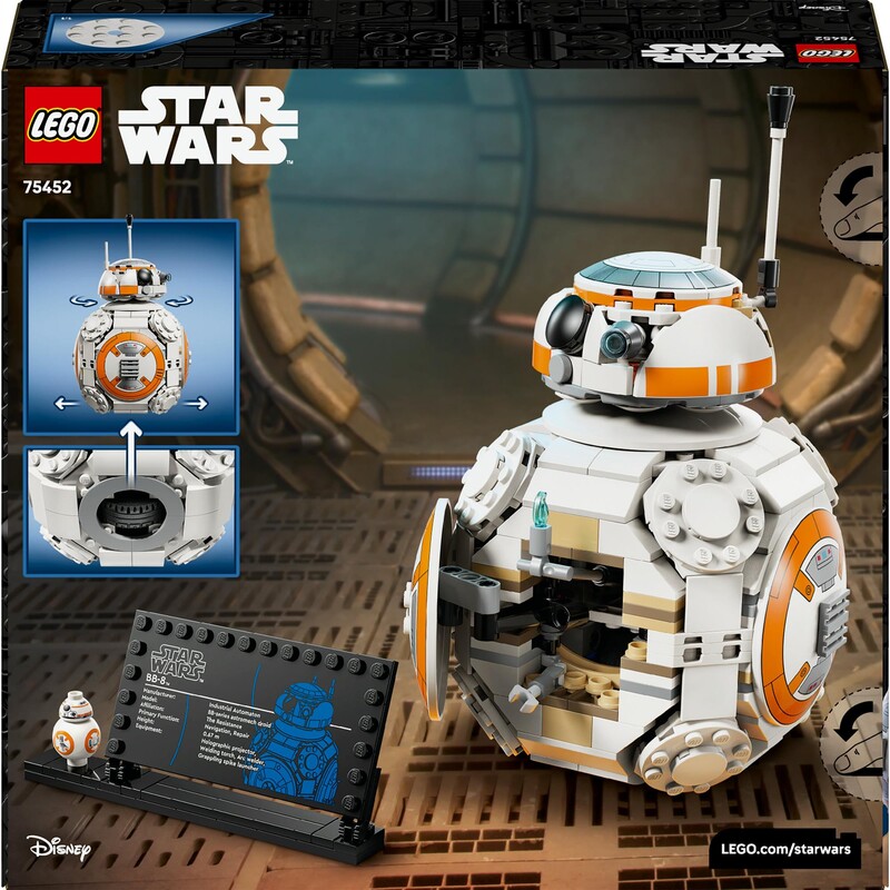 Конструктор LEGO Star Wars Дроид-астромеханик BB-8 (75452)