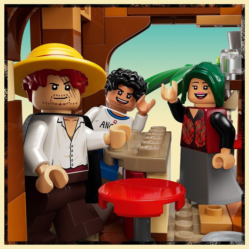 Конструктор LEGO One Piece Хижина в Поселке Ветряков (75636)