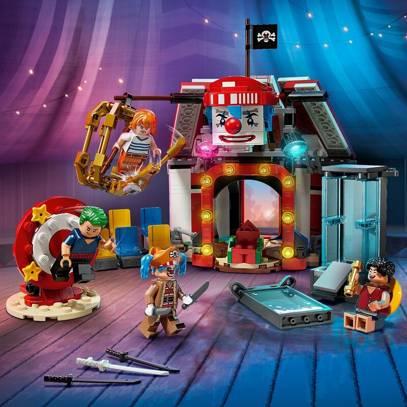 Конструктор LEGO One Piece Цирковая палатка клоуна Багги (75637)