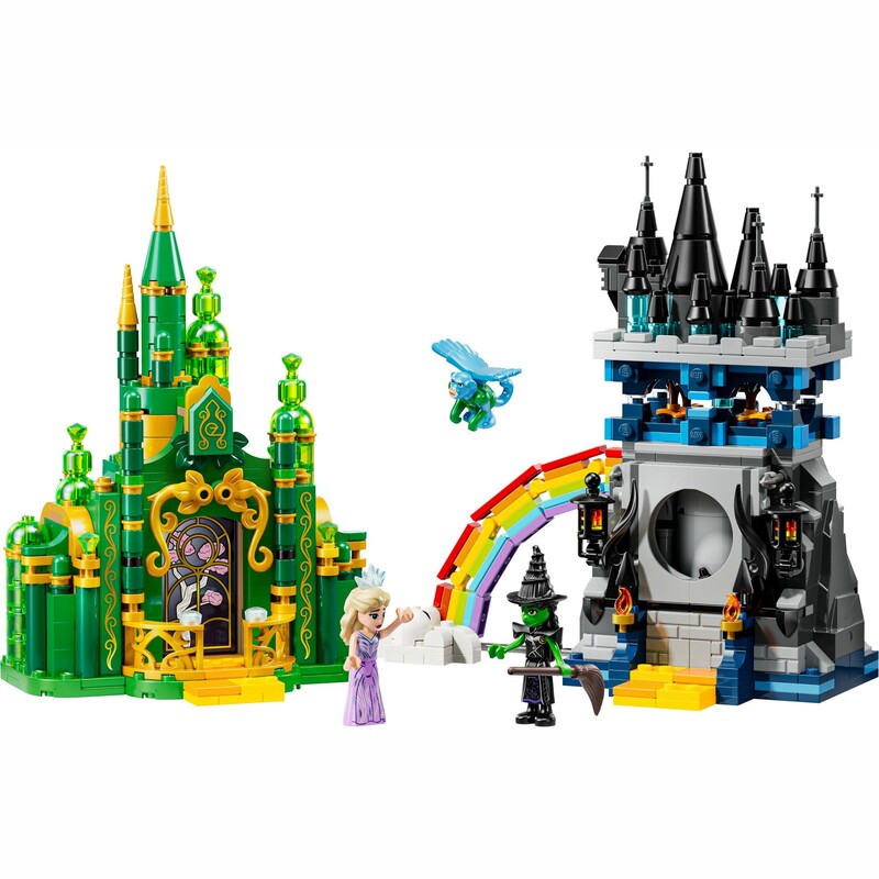 Конструктор LEGO Wicked Эмеральд-сити и замок Киамо-Ко (75689)
