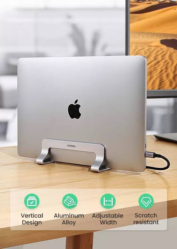 Охолоджуюча пiдставка для ноутбука Ugreen Vertical Laptop Stand LP258 (20471)