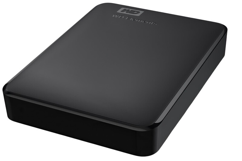 Зовнішній жорсткий диск 2.5" USB 5.0TB WD Elements Portable Black (WDBU6Y0050BBK-WESN)