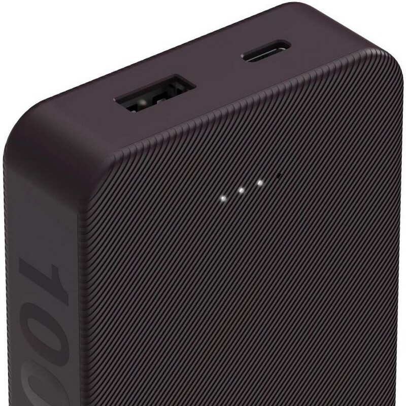 Універсальна мобільна батарея Hama 10000mAh 15W Plum (00201712)