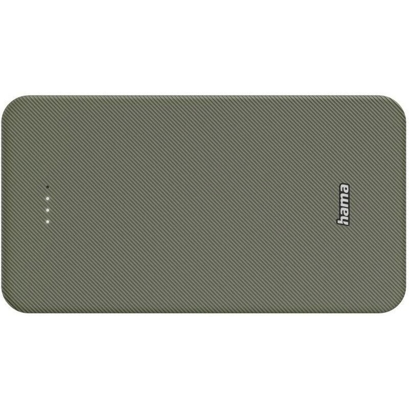 Універсальна мобільна батарея Hama 20000mAh 15W Green (00201716)