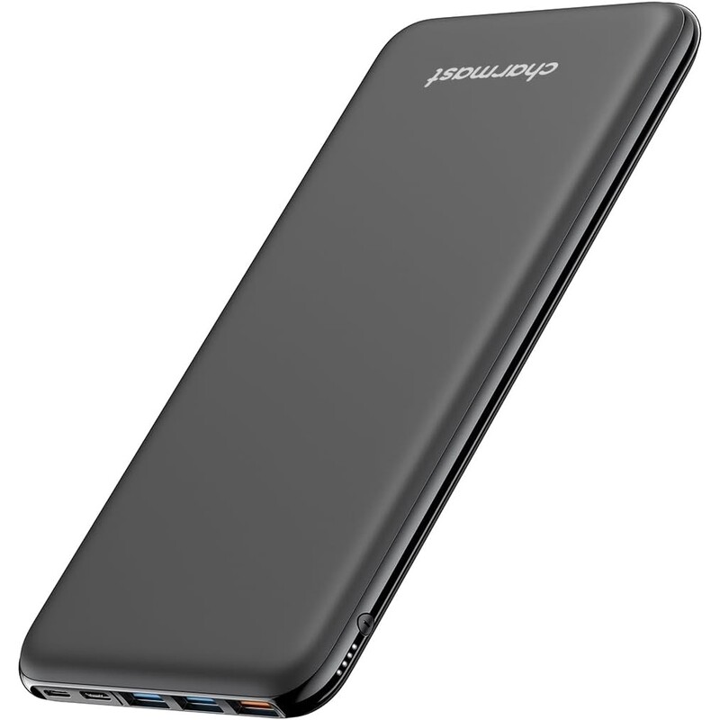 Універсальна мобільна батарея Charmast W2002P 26800mAh 20W Black (B0DM276CY6)