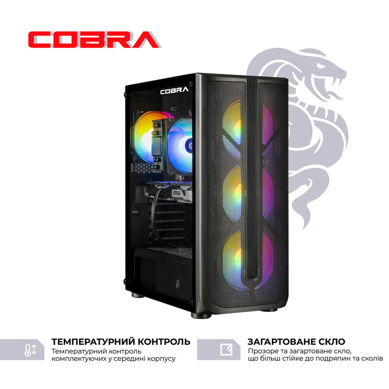 Персональний комп'ютер COBRA Advanced (I225F.64.S2.96XT.24652)