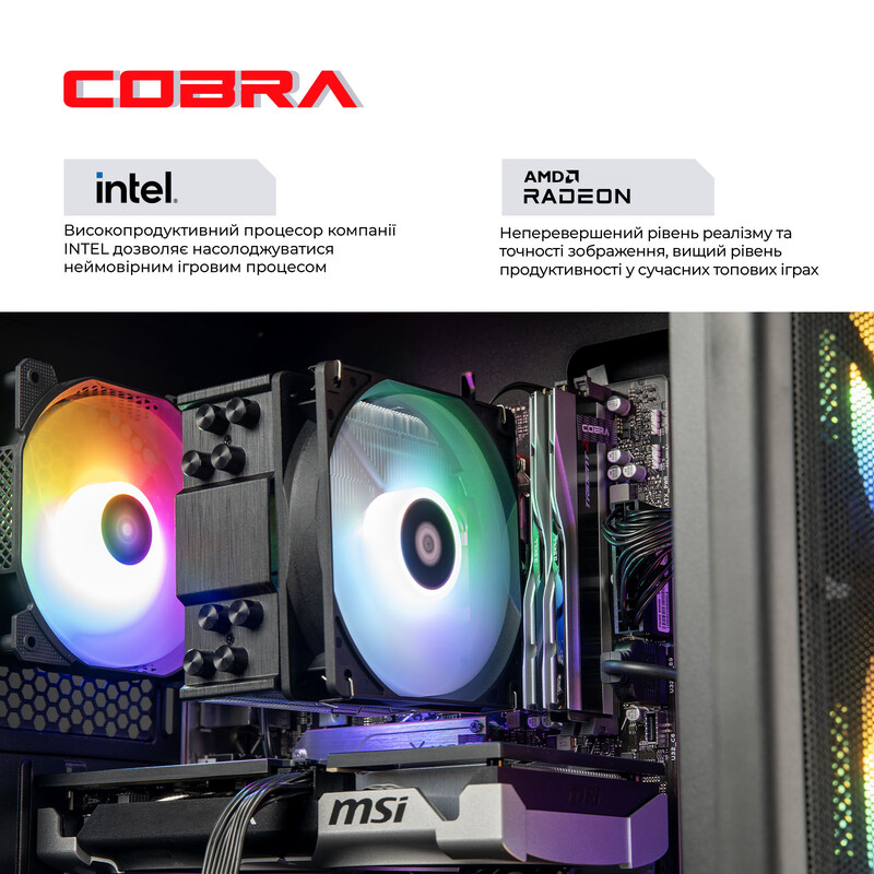 Персональний комп'ютер COBRA Advanced Windows 11 Home (I225F.64.S1.96XT.24658W)